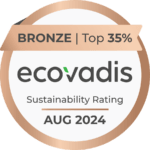 médaille de bronze Ecovadis décernée à Bag Innov